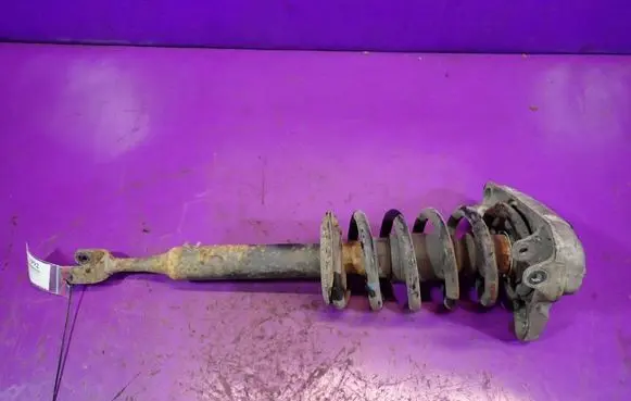 Front shock absorber with coil spring