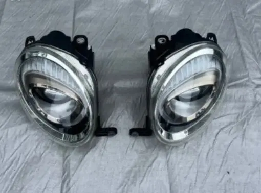 Fiat 500 Headlights/headlamps set 