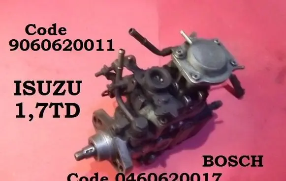 Opel Astra F Fuel injection high pressure pump 460620017 09460620011