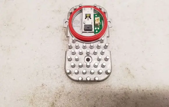 LED ballast control module