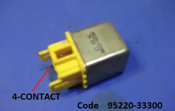 Hyundai Accent Other relay 9522033300