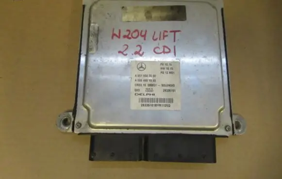 Mercedes-Benz C W204 Engine control unit/module A6519007500
