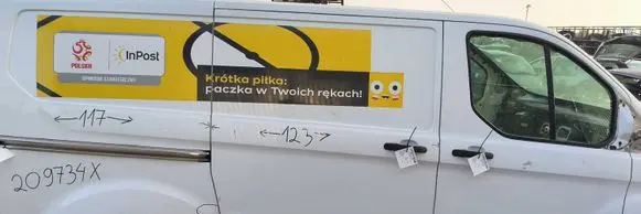 Ford Transit Custom Side sliding door 
