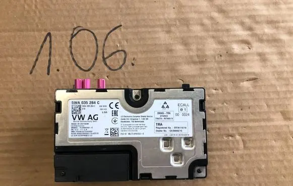Volkswagen Golf VIII Other control units/modules 5WA035284C 5MA035284C