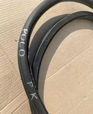 Front door rubber seal