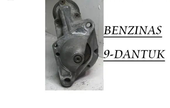 Renault Kangoo I Starter motor 0986017840 1005821888