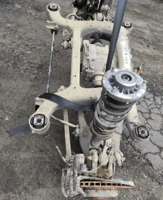 Rear axle beam