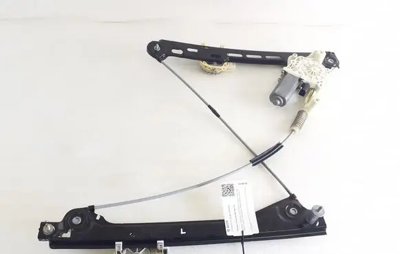 Front door window regulator with motor