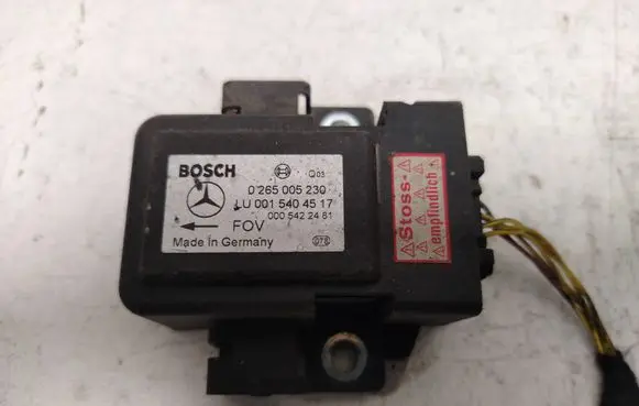 Mercedes-Benz E W210 ESP acceleration yaw rate sensor 0265005230 0015404517 0005422481