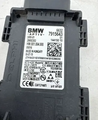 BMW 3 G20 G21 Blind spot module 7915643