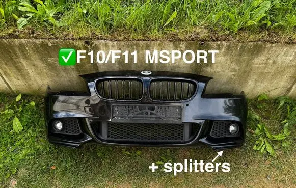 BMW 5 F10 F11 Front bumper 7846091 12336680000