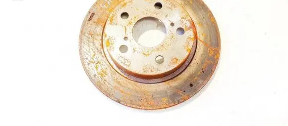 Toyota Auris 150 Rear brake disc neventiliuojamas