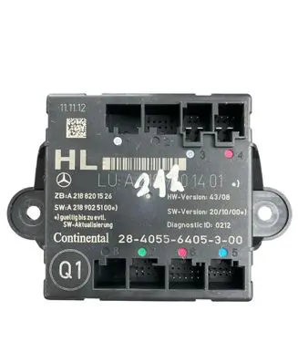 Mercedes-Benz C W204 Door control unit/module A2188201526 A2189025100