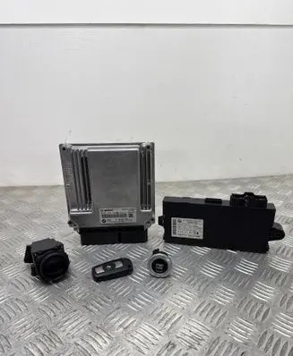 BMW 5 E60 E61 Engine ECU kit and lock set 6954722 262084136