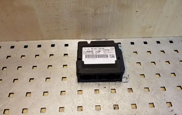 Peugeot 5008 Airbag control unit/module 0285010704 9666775480