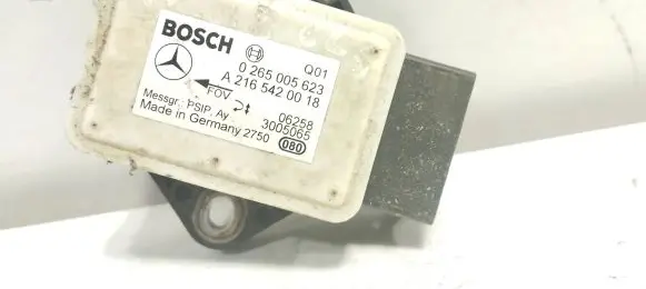 Mercedes-Benz CLS C219 ESP acceleration yaw rate sensor A2165420018 3005065 0265005623