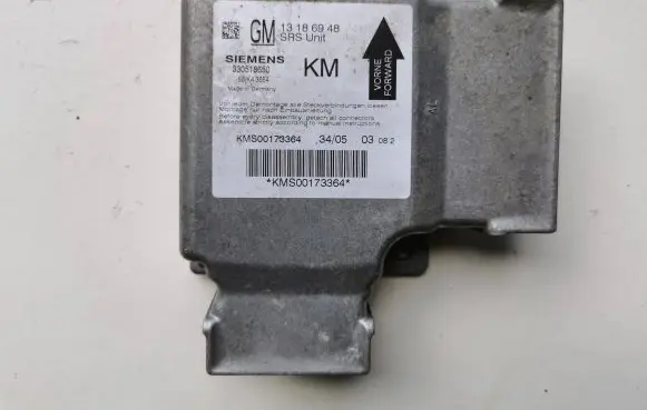 Opel Signum Airbag control unit/module 13186948