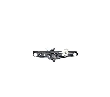 Rear door window regulator with motor