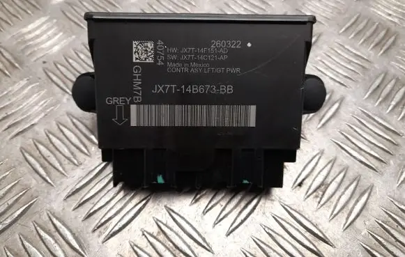 Tailgate/trunk control unit/module