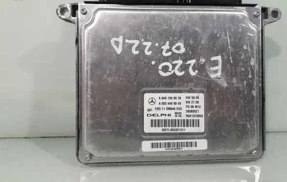 Mercedes-Benz E W211 Engine control unit/module A6461509978 A0034469040