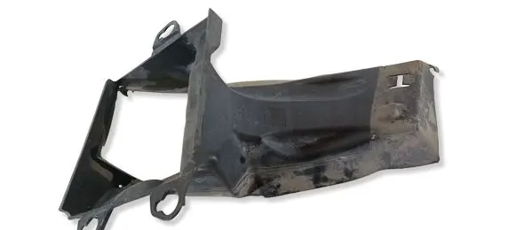 Audi A6 S6 C6 4F Intercooler air channel guide 4F0145334G