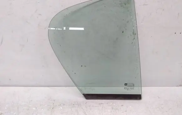 Rear vent window glass