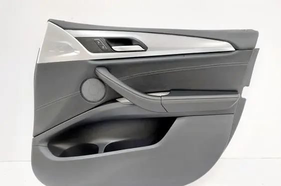 Front door card panel trim