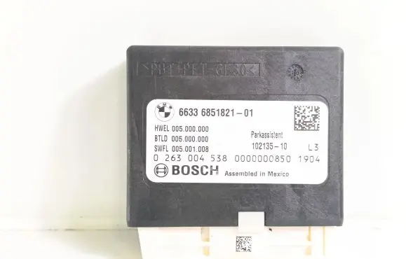 BMW 5 F10 F11 Parking PDC control unit/module 66336851821