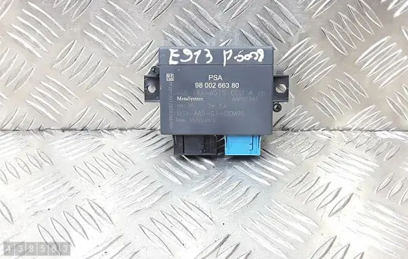 Peugeot 5008 Parking PDC control unit/module 9800266380