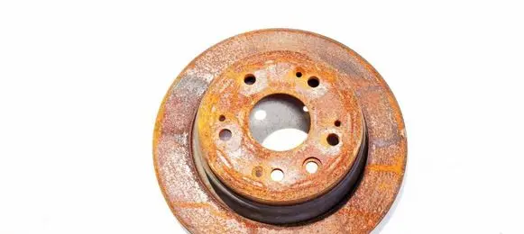 Honda FR-V Rear brake disc neventiliuojamas