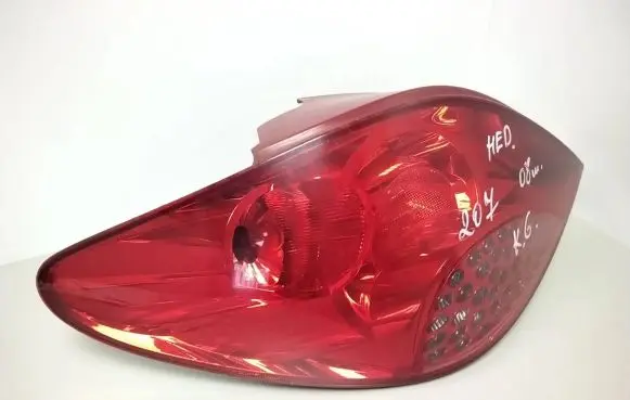 Peugeot 207 Rear/tail lights 9649986680