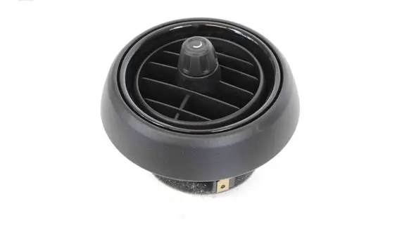 Dashboard air vent grill cover trim