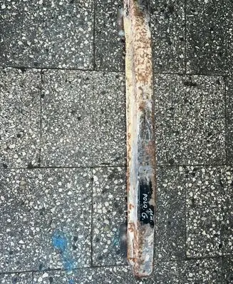 Rear beam
