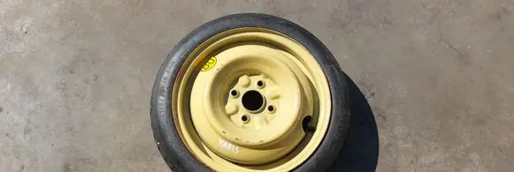 Toyota Yaris Verso R14 spare wheel 