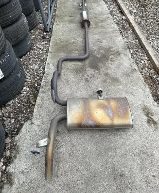 Peugeot 3008 II Muffler/silencer 