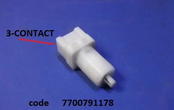 Renault Laguna I Brake pedal sensor switch 7700791178