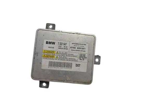 BMW 5 GT F07 Headlight ballast module Xenon 7237647 W003T20071 1070730
