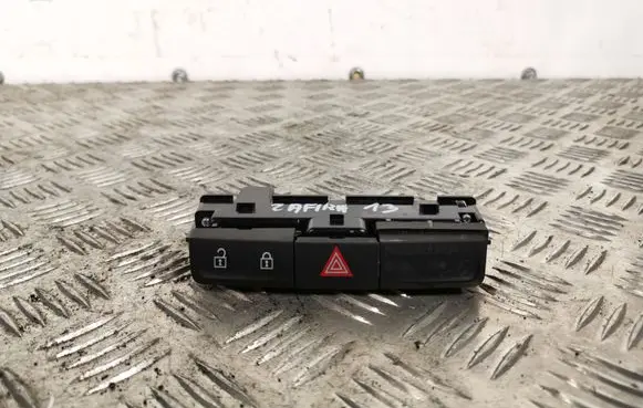 Opel Zafira C Hazard light switch 20934759