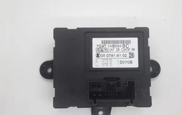Ford Mondeo MK IV Door control unit/module 7G9T14B534BC 0507918102 S0Y0B