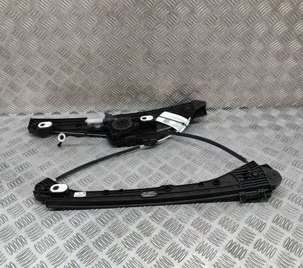 Front door window regulator with motor