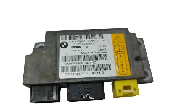 BMW 7 E65 E66 Airbag control unit/module 6929558 037125060 005820703