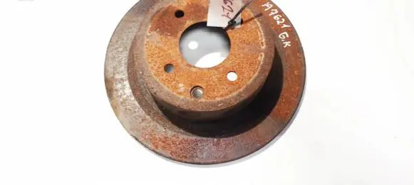 Nissan Cube Z12 Rear brake disc neventiliuojamas