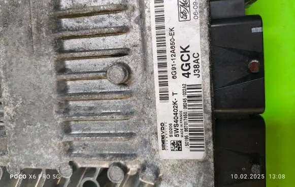 Ford Mondeo MK IV Engine control unit/module ECU 6G9112A650FK 5WS40402KT