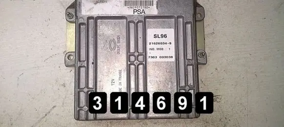 Citroen Xsara Engine control unit/module 21626034