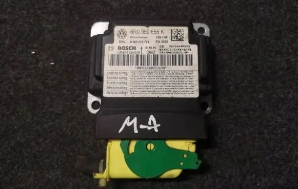 Skoda Praktik (5J8) Airbag control unit/module 6R0959655K 0285010793