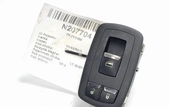 Electric window control switch