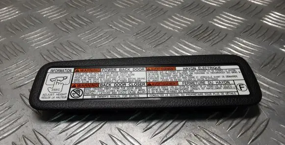 Lexus NX Tailgate trim 6478578010