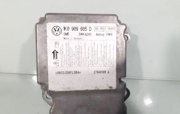 Volkswagen Golf V Airbag control unit/module 1K0909605D