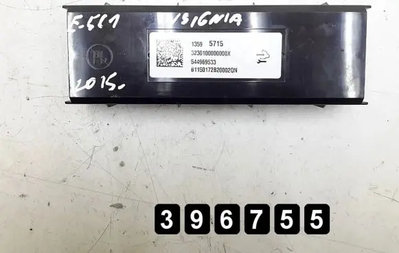 Opel Insignia A Air conditioner control unit module 