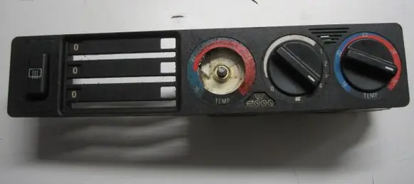 BMW 5 E34 Air conditioning/heating control unit 8390070